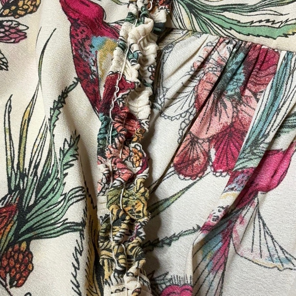 Free People Haze Hummingbird Tunic Flowy Top - Picture 9 of 13
